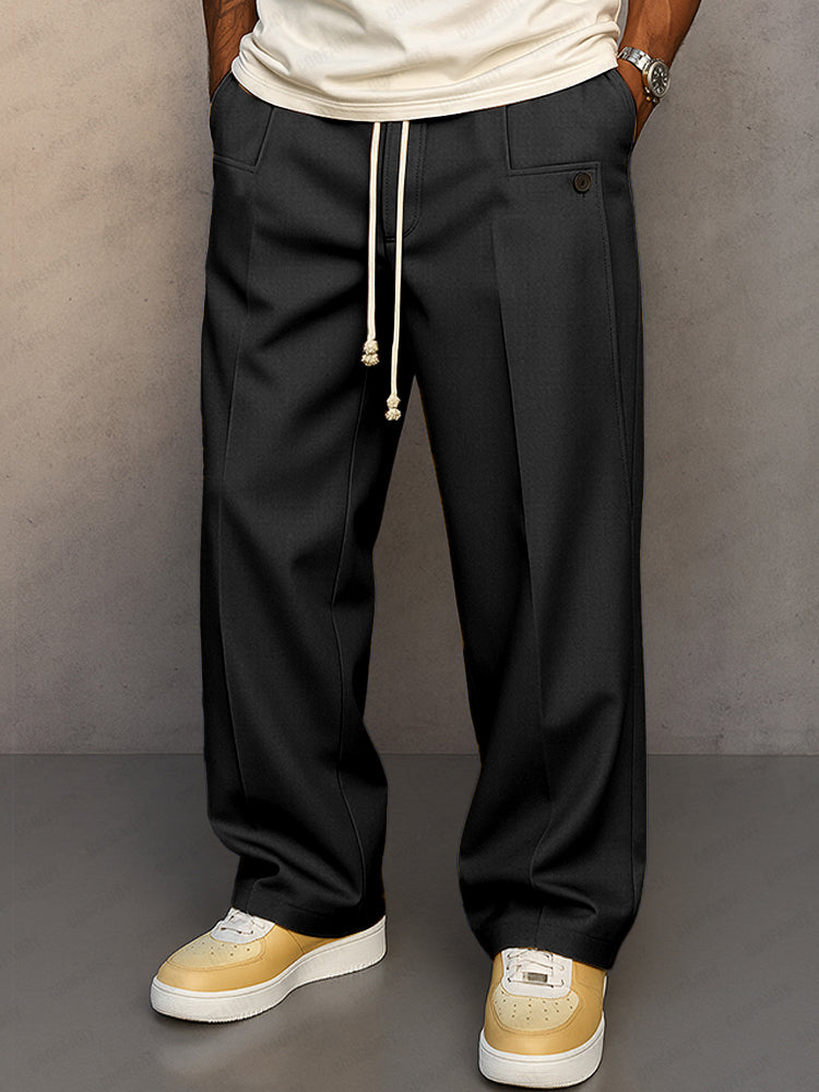 Bruno – Pantaloni Eleganti Con Laccio E Coulisse In Vita