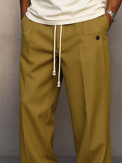 Bruno – Pantaloni Eleganti Con Laccio E Coulisse In Vita