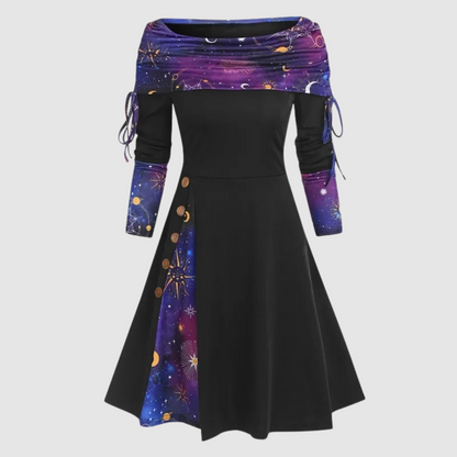 Juliette - Abito Invernale con Spalle Scoperte Elegante