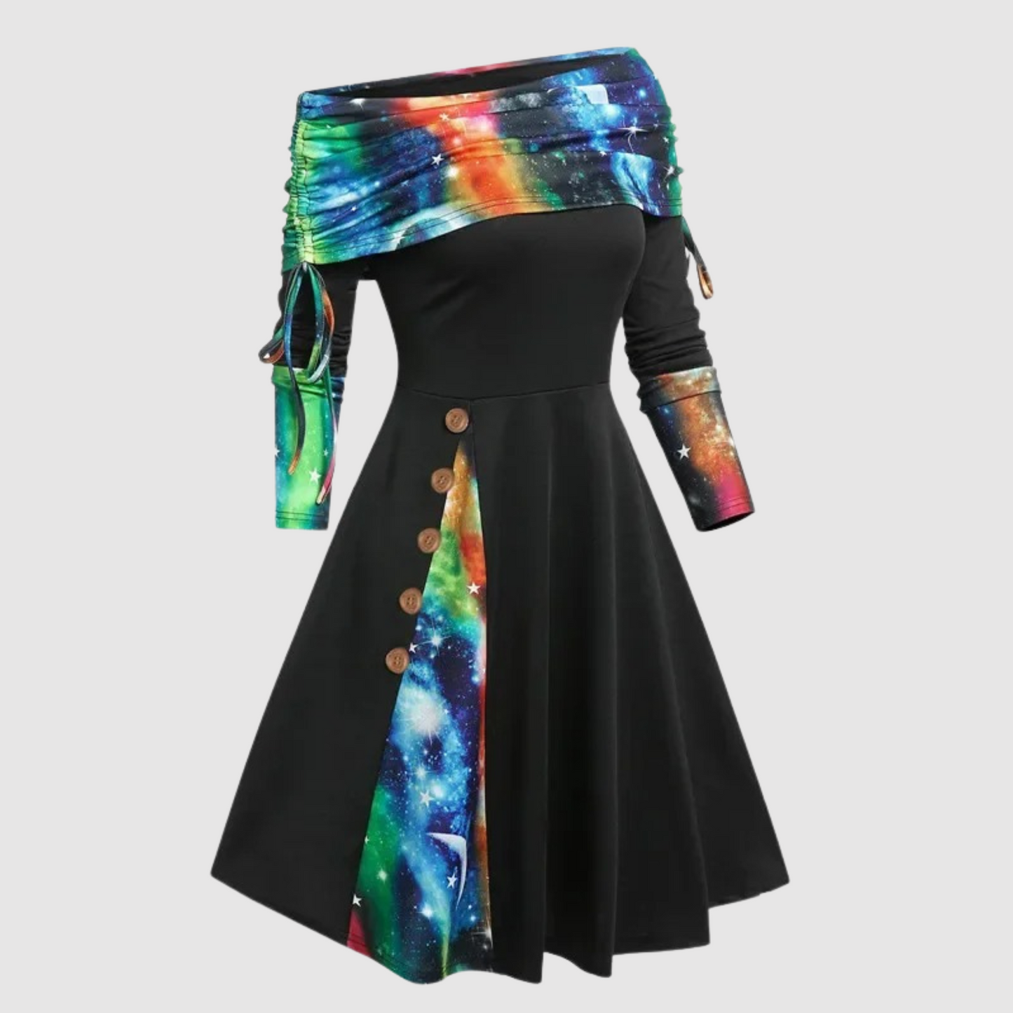 Juliette - Abito Invernale con Spalle Scoperte Elegante