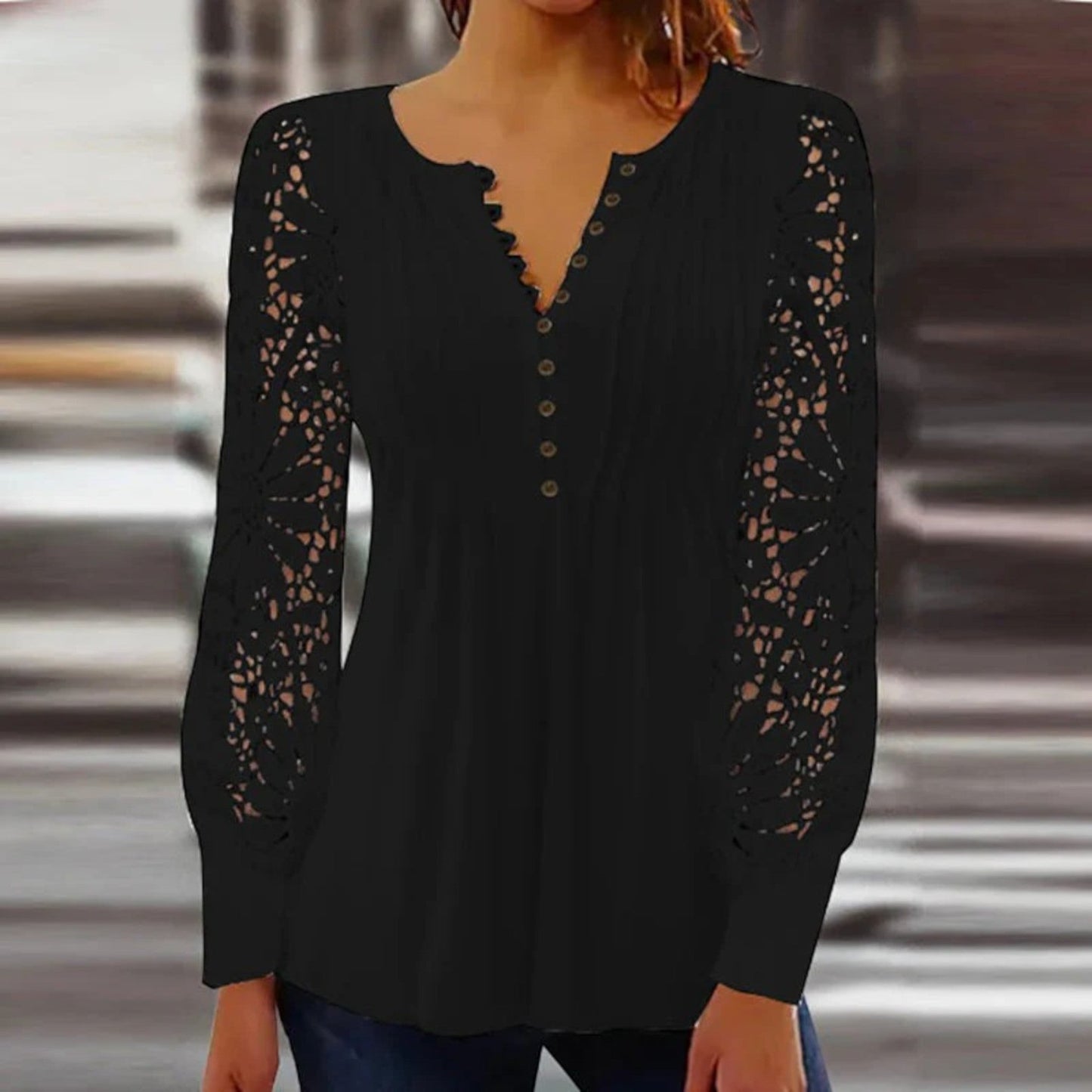 Karin – Camicetta Elegante Con Scollo A V Per Un Look Sofisticato