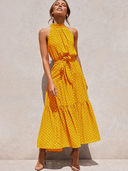 Cinzia - Abito Lungo Donna Romantico Boho