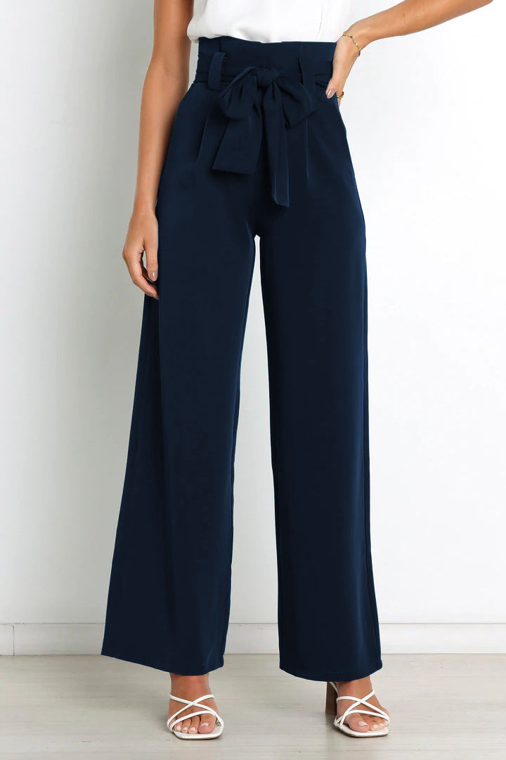 Filomena – Pantaloni Eleganti A Gamba Larga Dalla Linea Fluida