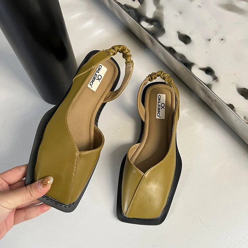 Elettra – Sandali Slingback Stile Urbano Casual Donna