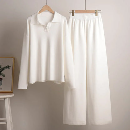 Lorenza - Completo in Maglia Donna Comodo ed Elegante