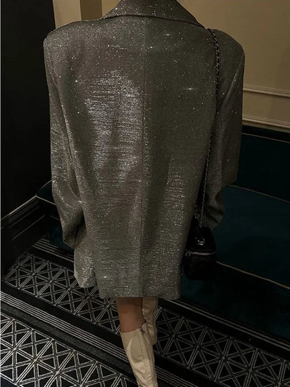 Alice – Blazer Elegante da Donna con Paillettes