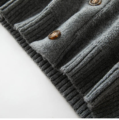 Tazio - Cardigan Brooks Western Stile Uomo Elegante