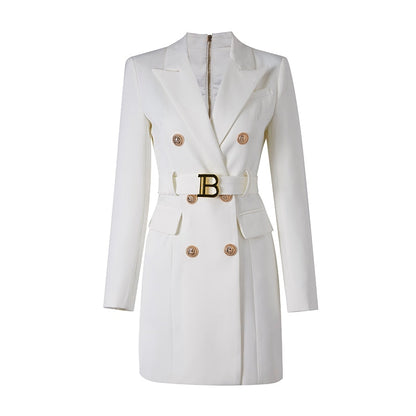 Fabiana – Abito Blazer Doppiopetto Con Cintura