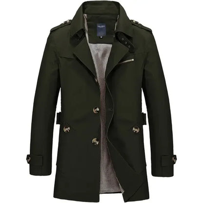 Claudio – Trench Autunnale Classico da Uomo