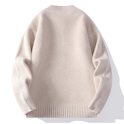 Giuseppe - Cardigan Uomo con Cerniera e Tasche