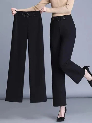 Matilde – Pantaloni Larghi A Vita Alta Dalla Linea Moderna
