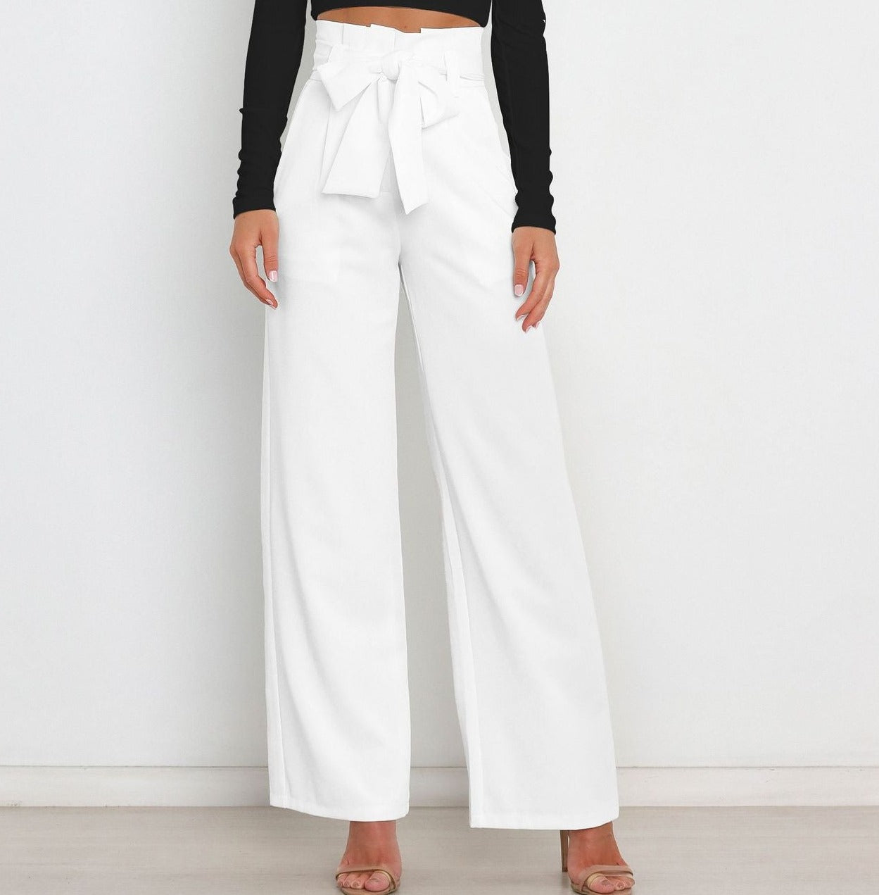 Filomena – Pantaloni Eleganti A Gamba Larga Dalla Linea Fluida