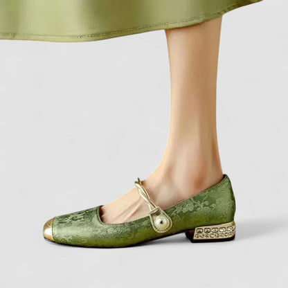 Genoveffa – Scarpe Modello Mary Jane Con Tacco Stabile E Calzata Regolabile