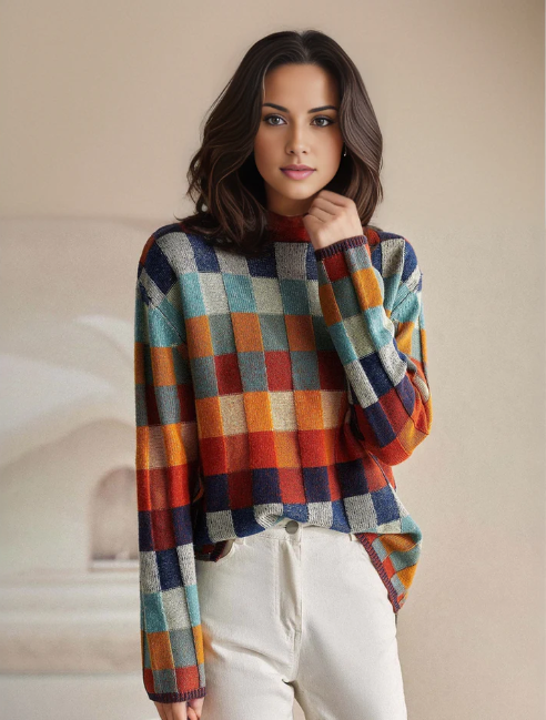 Vanessa – Maglione in Cotone da Donna Casual
