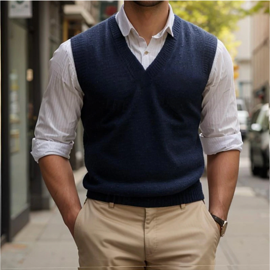 Tiziano - Maglione Vintage Senza Maniche Uomo