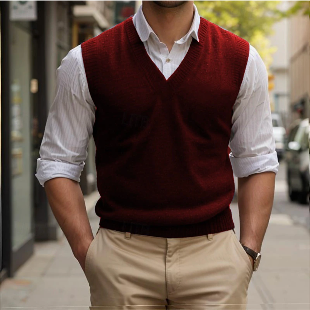 Tiziano - Maglione Vintage Senza Maniche Uomo