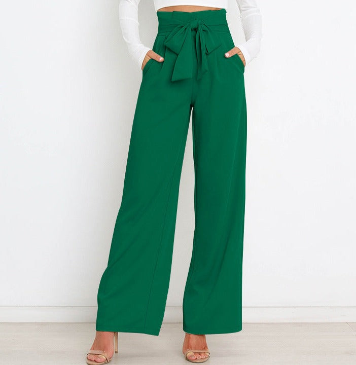 Filomena – Pantaloni Eleganti A Gamba Larga Dalla Linea Fluida