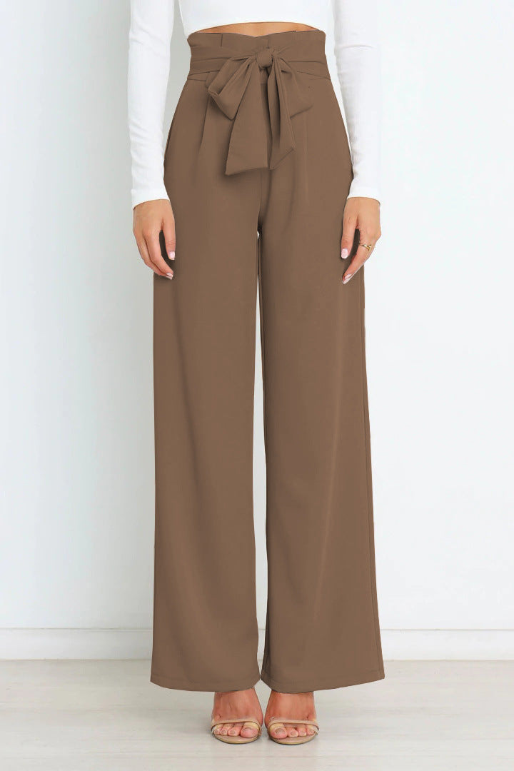 Filomena – Pantaloni Eleganti A Gamba Larga Dalla Linea Fluida