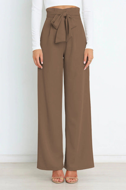 Filomena – Pantaloni Eleganti A Gamba Larga Dalla Linea Fluida