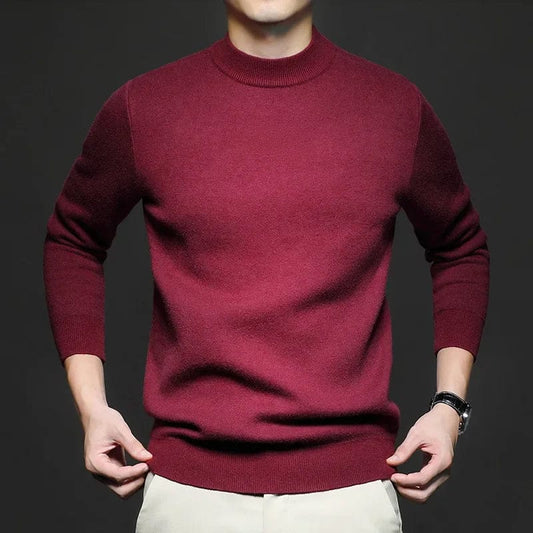 Damiano - Maglione Uomo Collo Alto Senza Tempo