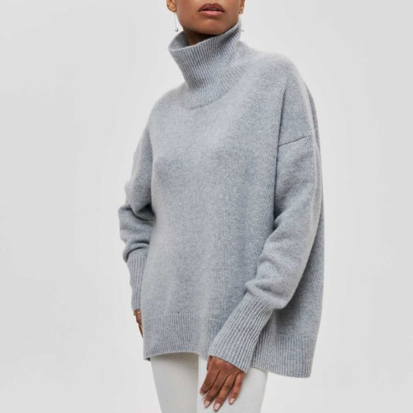 Brunora - Maglione dolcevita lavorato a maglia