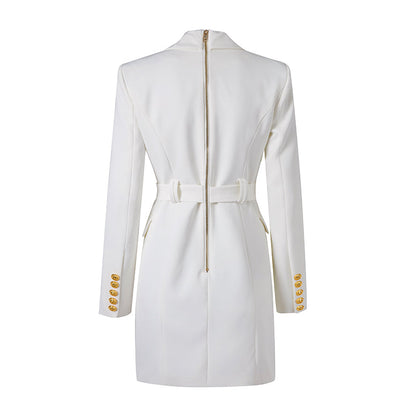 Fabiana – Abito Blazer Doppiopetto Con Cintura