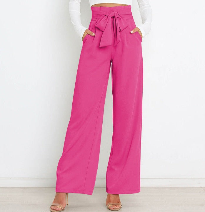 Filomena – Pantaloni Eleganti A Gamba Larga Dalla Linea Fluida
