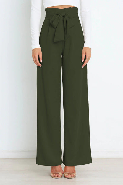 Filomena – Pantaloni Eleganti A Gamba Larga Dalla Linea Fluida