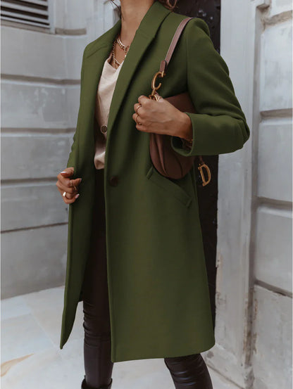 Sveva – Cappotto Invernale Monopetto Dal Design Classico