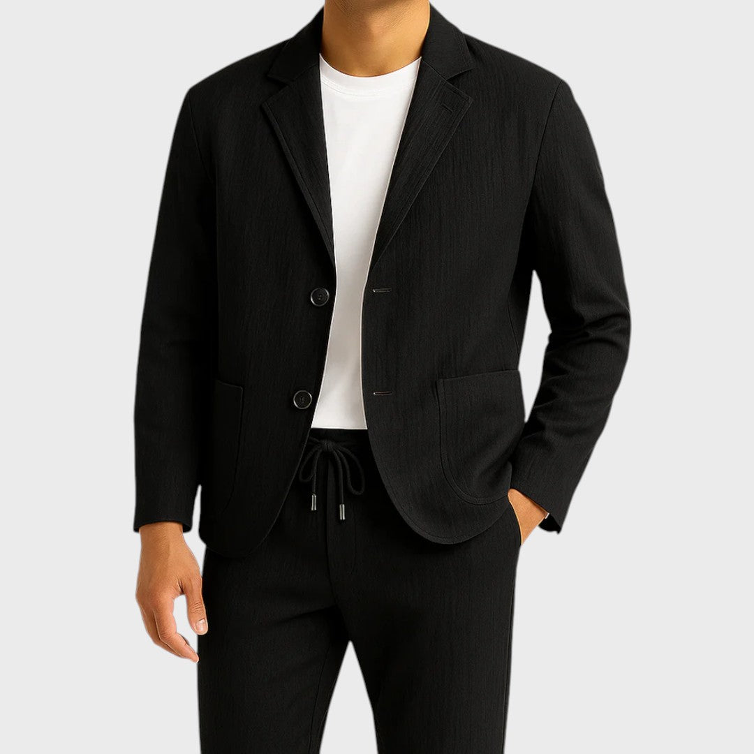 Alberto – Set Blazer Dal Taglio Sartoriale Per Un Look Estivo Ricercato