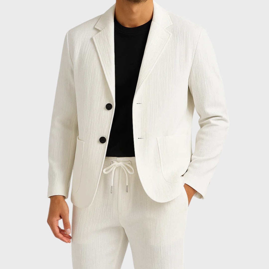 Alberto – Set Blazer Dal Taglio Sartoriale Per Un Look Estivo Ricercato