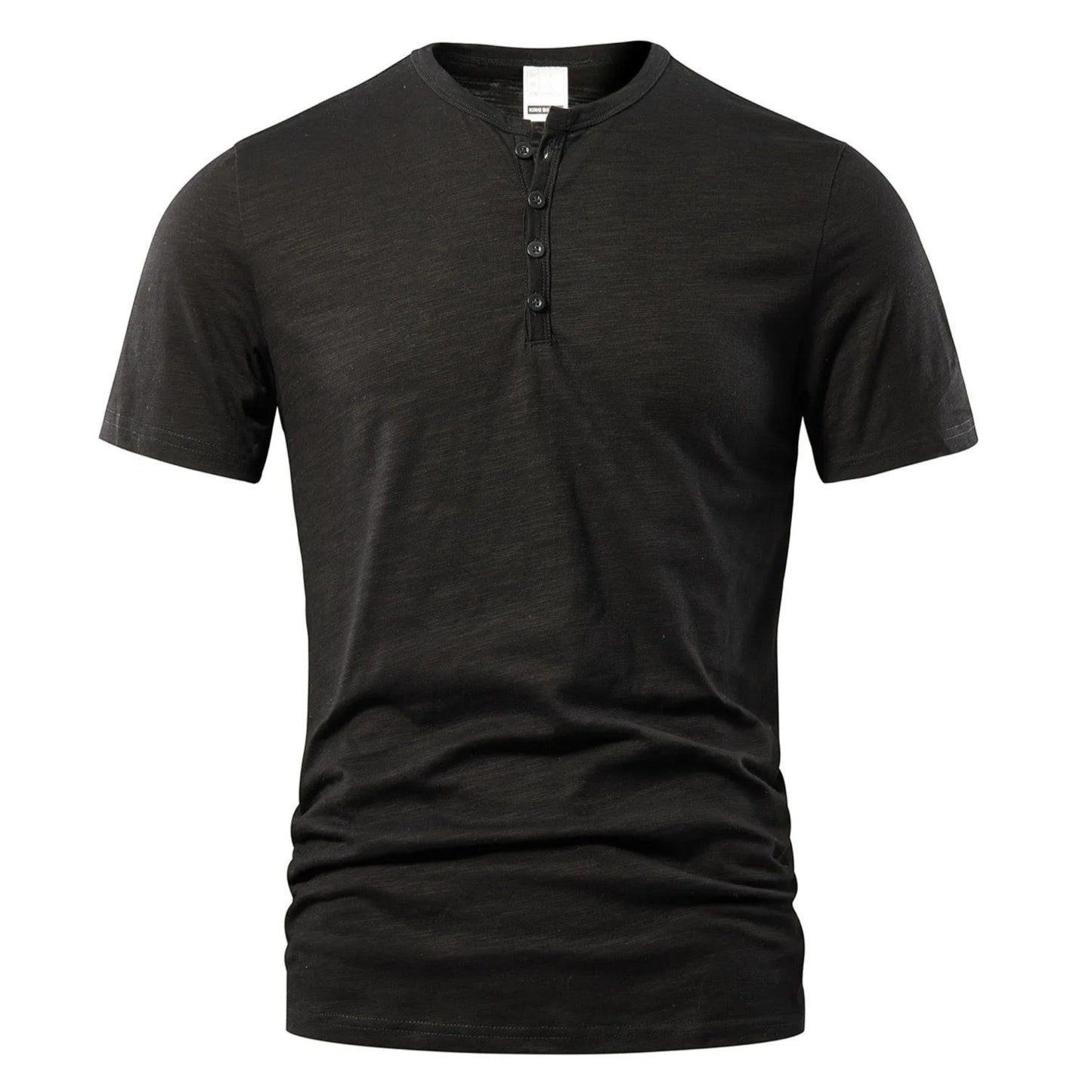 Noah – Maglietta Modello Henley Casual Dalla Linea Leggera