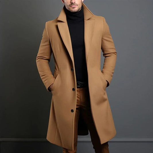Decio - Cappotto Invernale Uomo Caldo Stile Elegante