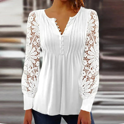 Karin – Camicetta Elegante Con Scollo A V Per Un Look Sofisticato