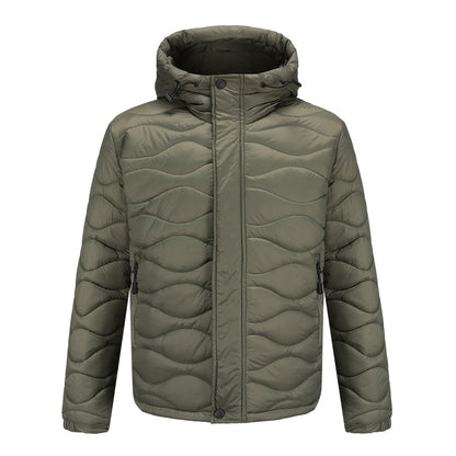 Eros - Giacca Invernale Uomo Antivento Stile Moderno