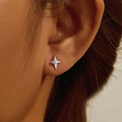 Ella - Orecchini Stelle Brillanti Donna Eleganti