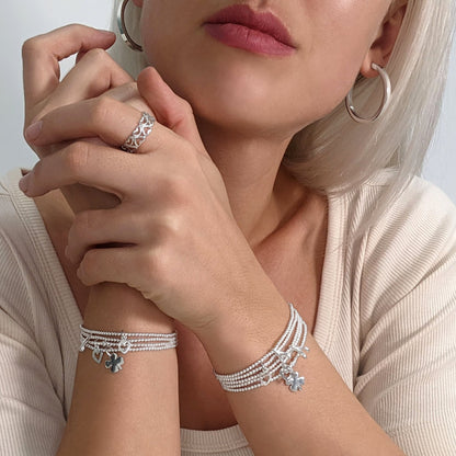 Tiziana – Orecchini a Cerchio Chunky Tubo Quadrato Argento Sterling