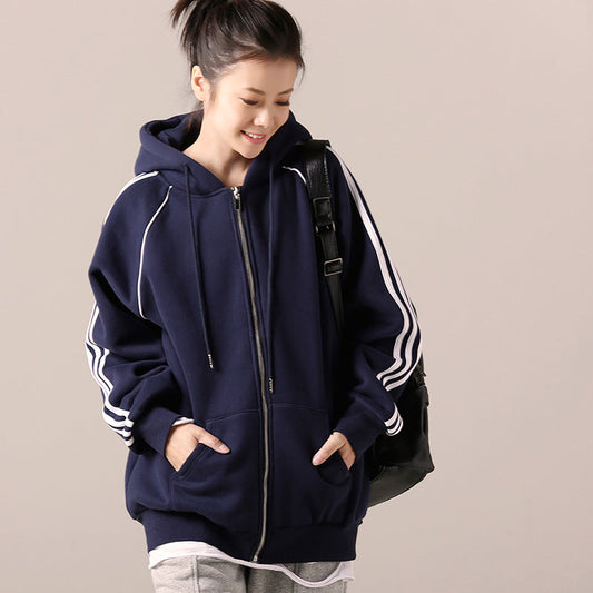 Nadia – Felpa Oversize con Cappuccio