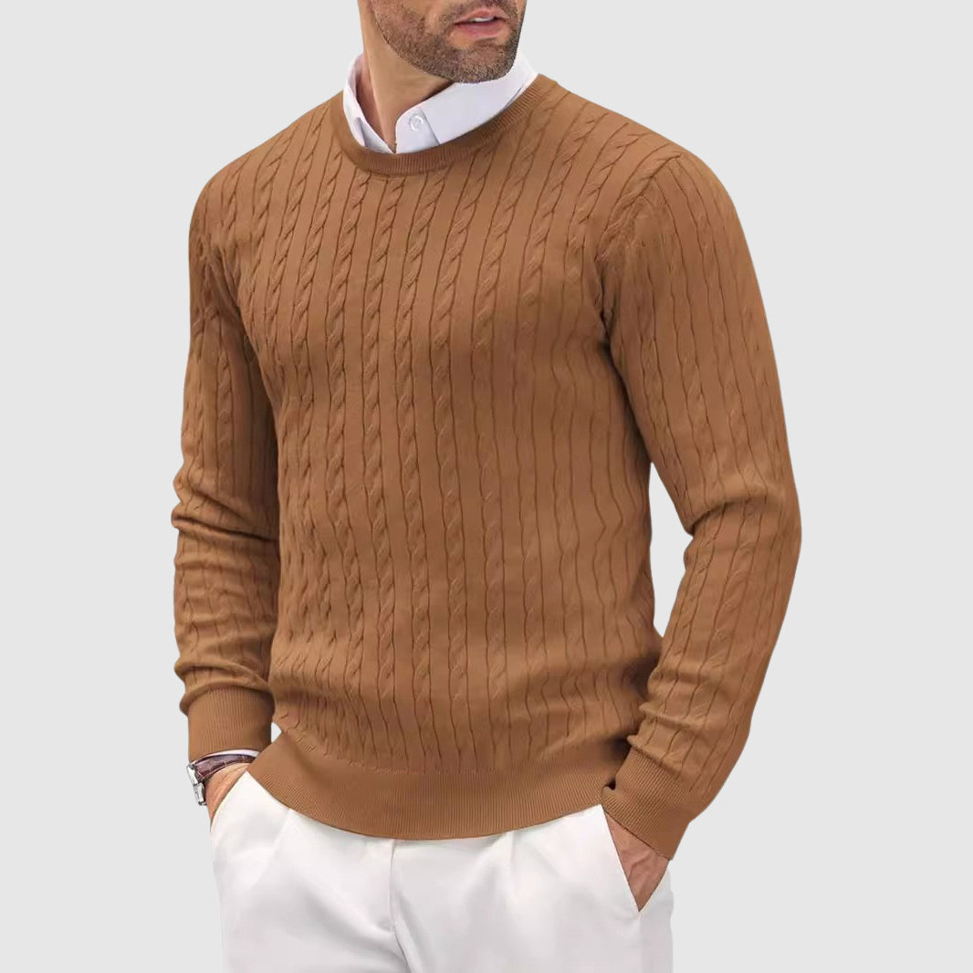 Davide - Maglione Uomo Aderente Elegante Stile Moderno