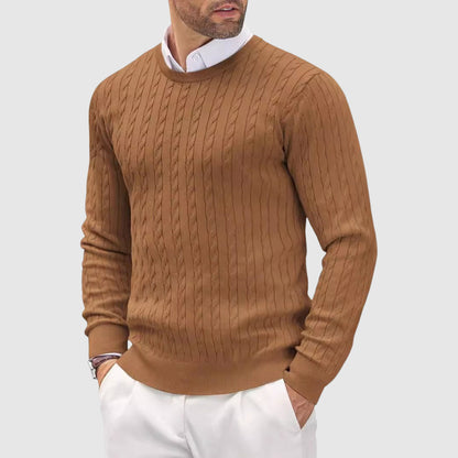 Davide - Maglione Uomo Aderente Elegante Stile Moderno