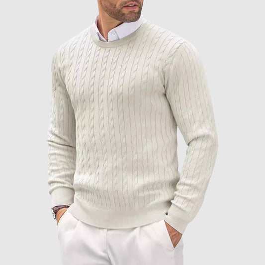 Davide - Maglione Uomo Aderente Elegante Stile Moderno