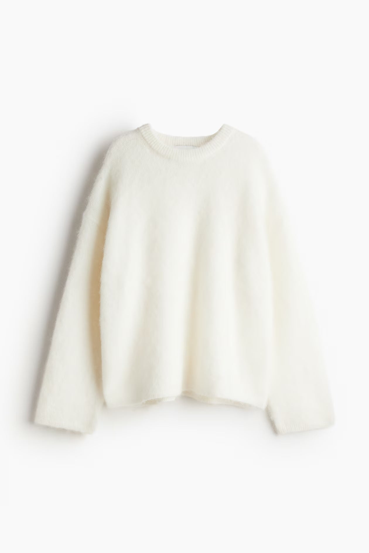 Erica - Maglione girocollo in mohair morbido
