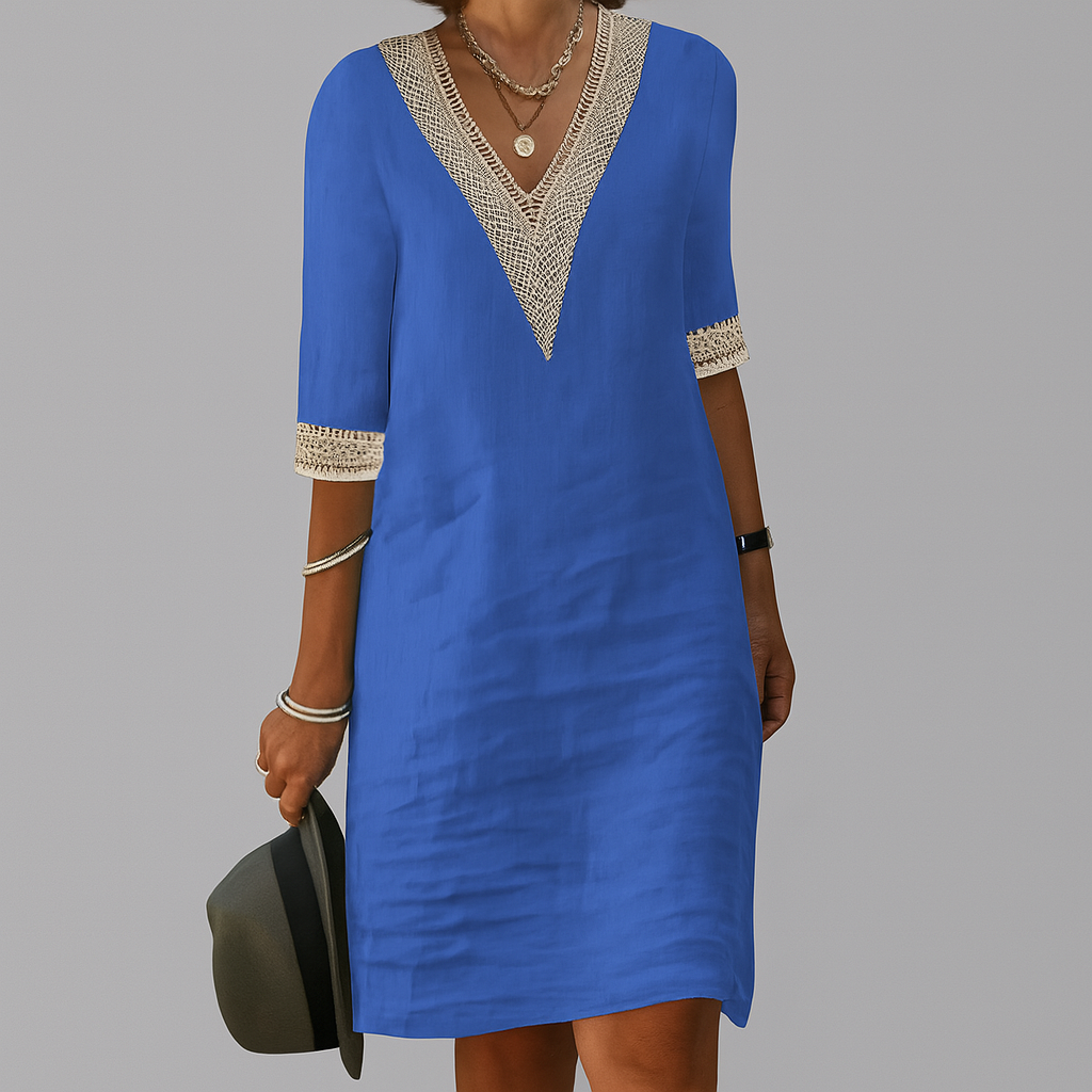 Eletta - Vestito donna estivo fresco leggero stile naturale