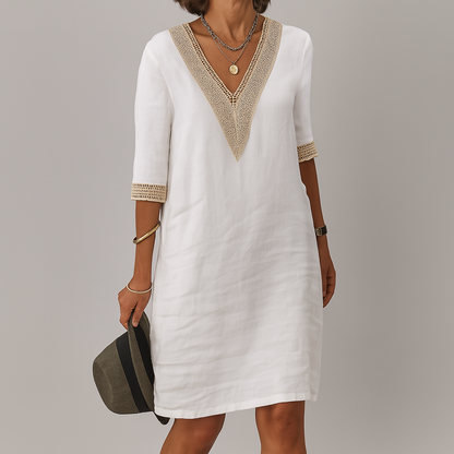 Eletta - Vestito donna estivo fresco leggero stile naturale
