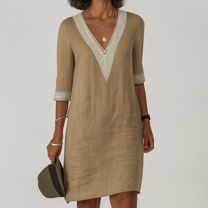 Eletta - Vestito donna estivo fresco leggero stile naturale