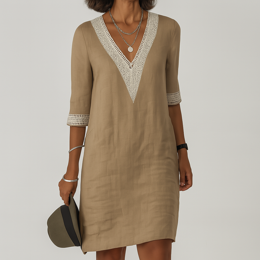 Eletta - Vestito donna estivo fresco leggero stile naturale