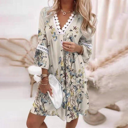 Frida - Vestito donna loose comodo arioso stile moderno