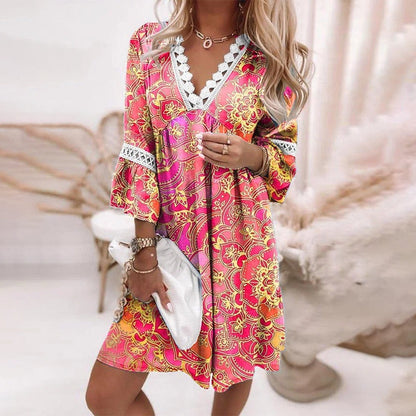 Frida - Vestito donna loose comodo arioso stile moderno