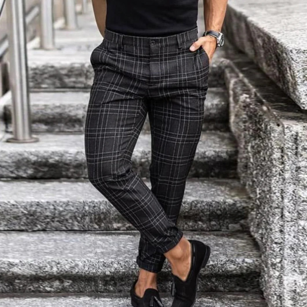 Davide - Pantaloni uomo eleganti stile moderno Hartwin