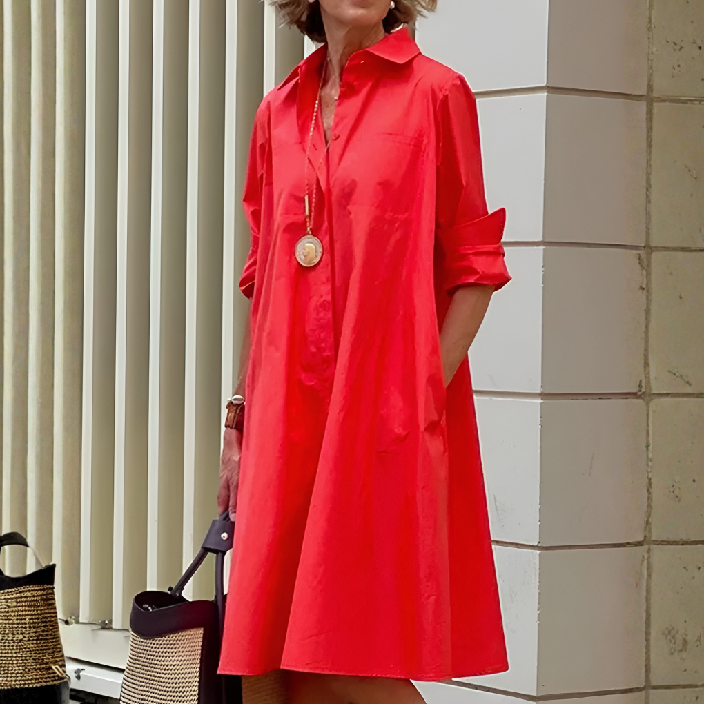 Fulvia - Vestito polo donna elegante stile moderno versatile